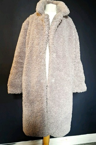 Grey teddy coat - grey,