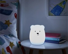 💚 BNIB Glow Bear LED Night Light  Multicoloured Rechargeable 💜