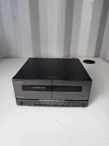 Pioneer stereo double cassette - stereo,