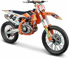 Jeffrey Herlings REDBULL KTM SXF 450 1:6 Die-Cast Motocross MX Toy Model Bike