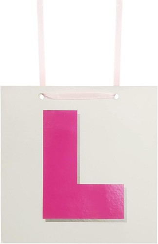 Hen party bride l plate - party,