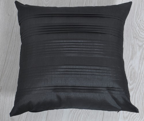 Faux silk pleated - faux, cushion