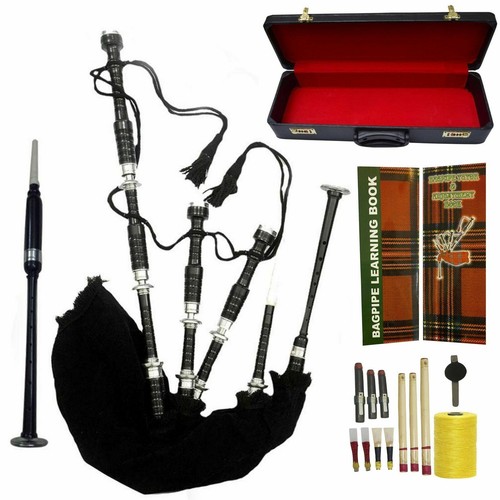 Scottish bagpipes black velvet - scottish,