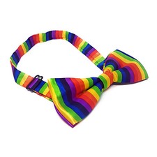 Rainbow Bow Tie Mens Dickie