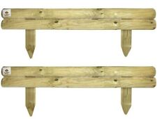 Horizontal Wooden Log Panel