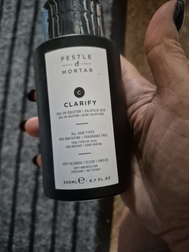 Pestle mortar clarify bha - &,