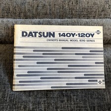 DATSUN 140 Y 120Y Bedienungsanleitung 1978 Betriebsanleitung Handbuch  BA