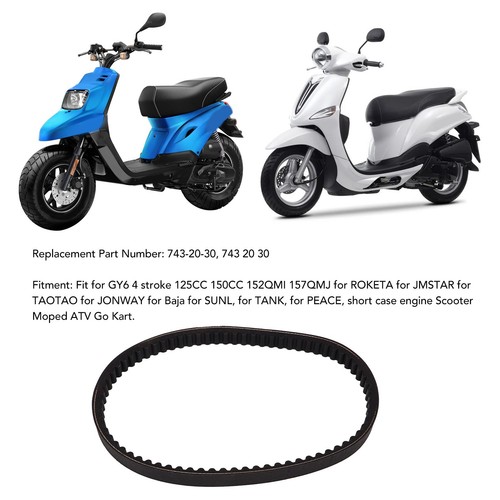 Engine cvt drive belt - belt, 20