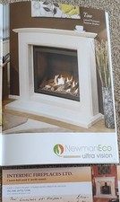 fireplace surround and hearth limestone by Newman fires
