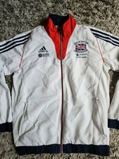 Adidas Great Britain Track Jacket 2013 Team GB Size LARGE Athlete worn