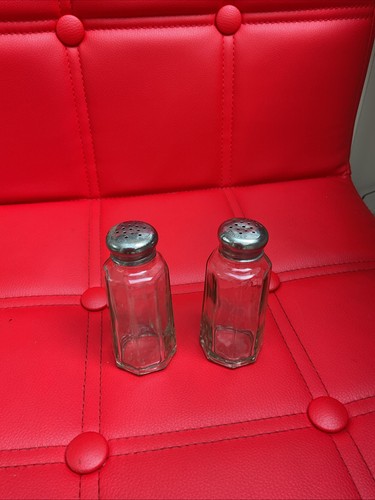 Vintage salt pepper - pepper, shakers