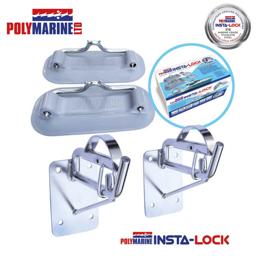Snap davits kit transom - davits,