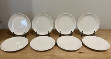 8 Vintage Royal Doulton British Airways EC1084 White Small Ceramic Plates 12.7cm