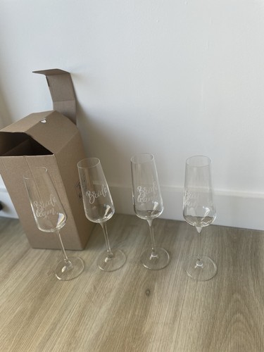 Personalised wedding flutes - personalised, flutes/