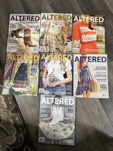 Altered couture artwear lot - altered,