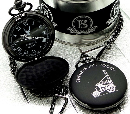 Stephensons rocket engraved - stephensons,