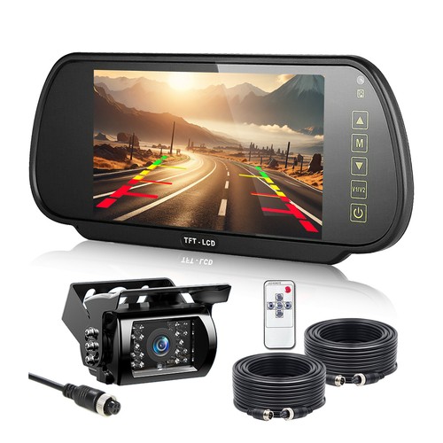 Rear view mirror - view,