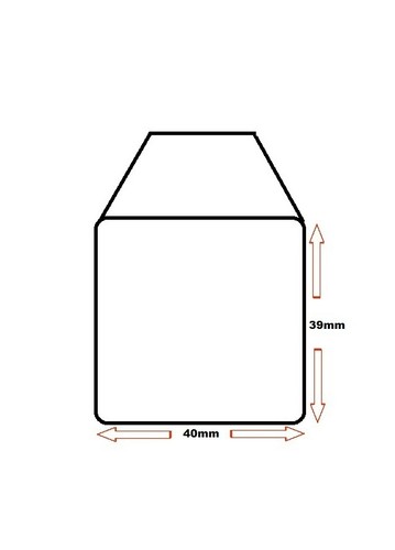 Pack 100 plastic - of, coin