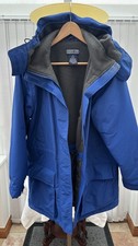 Landsend Blue Ladies Coat Size
