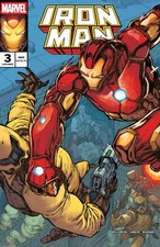 IRON MAN #3 - COVER A STEGMAN