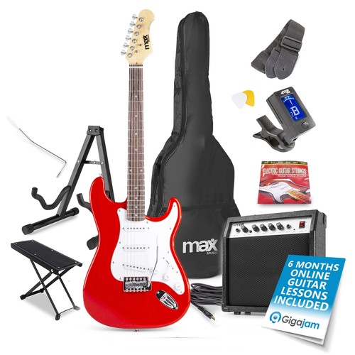 Max gigkit red electric - electric, guitar