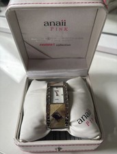 Vintage Anaii Pink Costume Watch