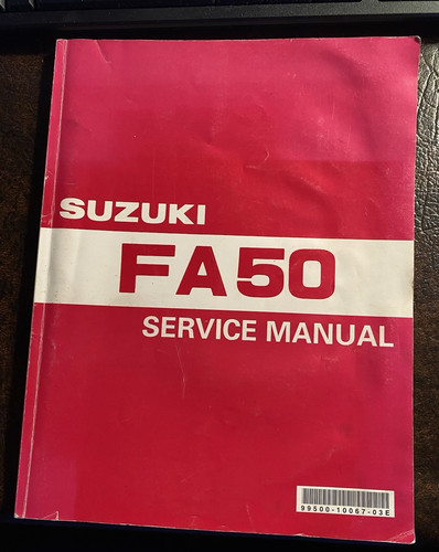 Suzuki fa50 service - fa50,
