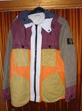 Stone island Tela Placcata Bicolore Jacket