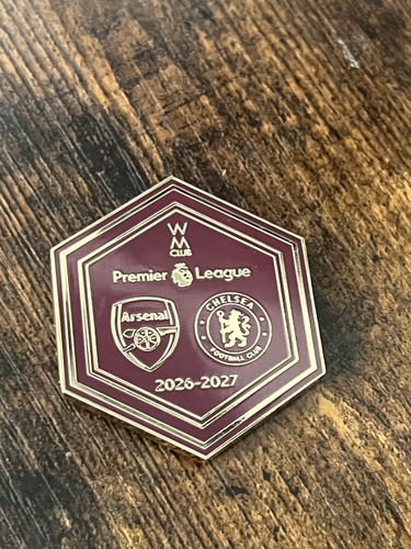 Arsenal matchday pin badges - matchday,