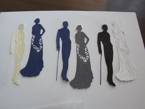 Sets die cuts gentleman - 3,