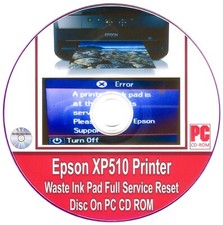 Epson XP510 Printer Waste Ink