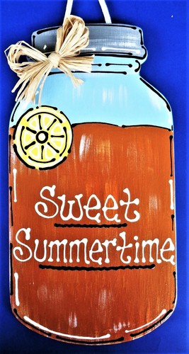 Mason jar sweet summertime - mason,
