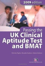 Passing the UK Clinical Aptitude Test (UKCAT) and BMAT 2009 (Stu
