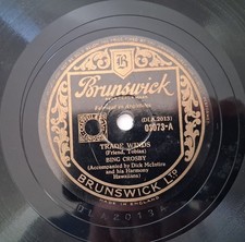 10" 78RPM BING CROSBY Trade
