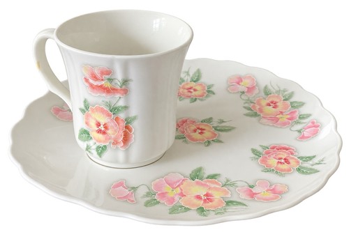 Vintage fine bone china cup - vintage,
