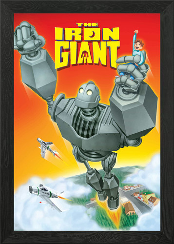 The iron giant framed - framed, wall
