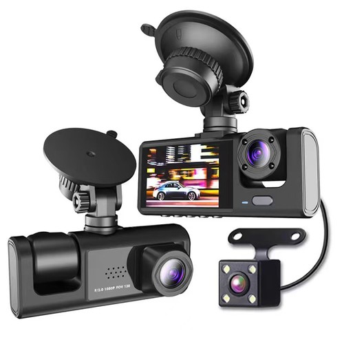 Car dual lens - dual, dash