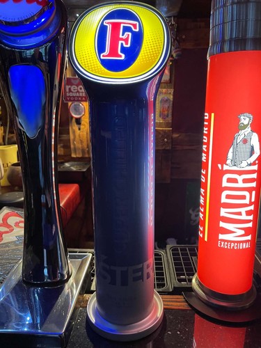 Fosters beer pump font - beer,