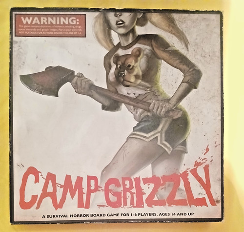 Camp grizzly goard game rare - camp,