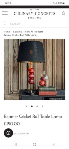Cricket ball table - cricket, beamer