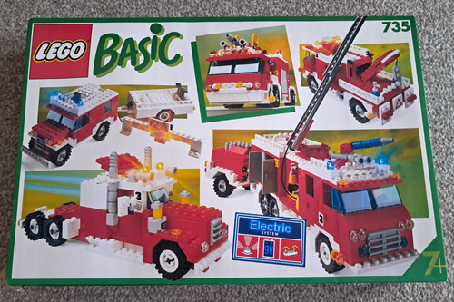 Lego 735 basic building - lego,