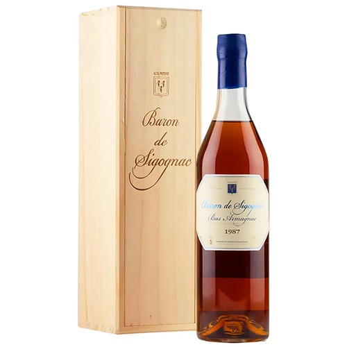 Baron sigognac 1987 vintage - sigognac,