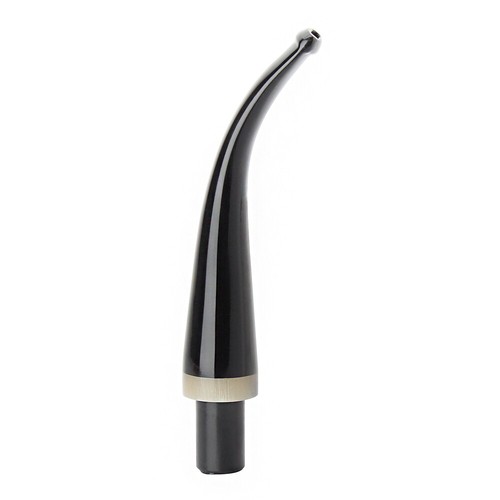 Bent taper black ebonite - black,