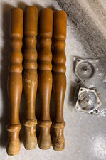 Vintage Antique Brown Spindle