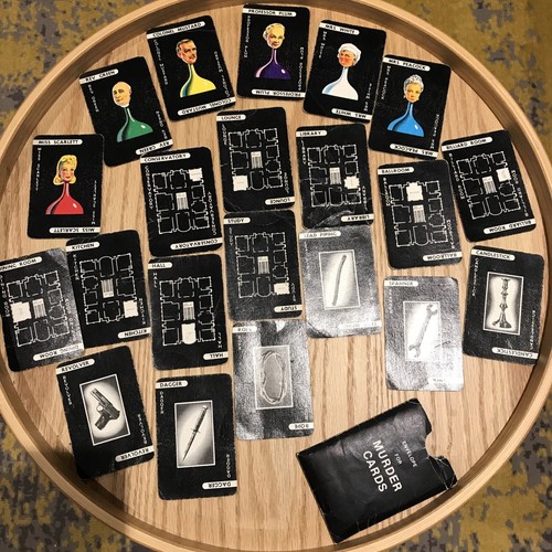 Various cluedo spare parts - cluedo,