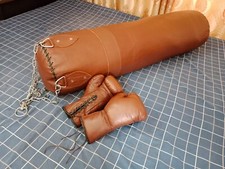 Punch Bag Cowhide Leather