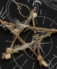 Handmade Hanging Pentagram