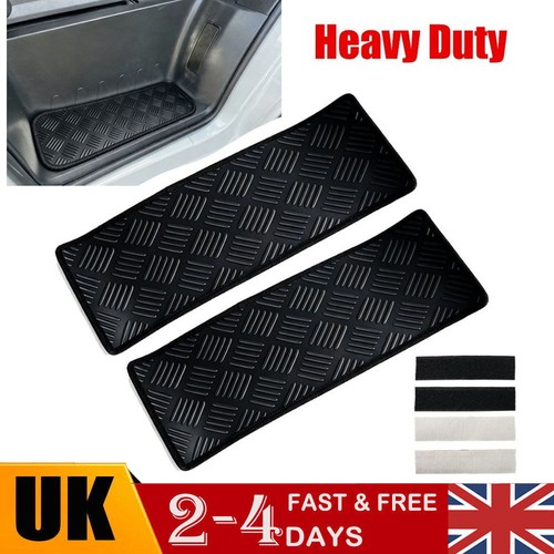 Rubber cab door - 2x, mats