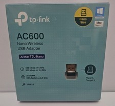 TP-Link Archer T2UB Nano AC600 Wi-Fi Bluetooth 4.2 USB Adapter new sealed cb1