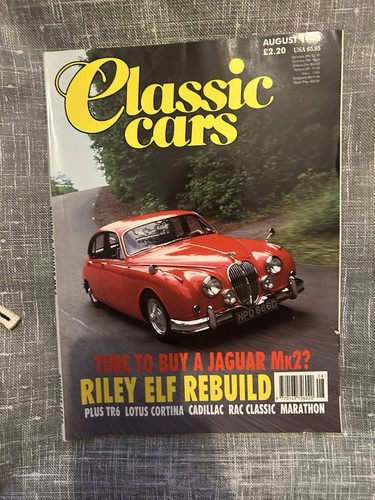 Classic cars magazine jaguar - classic,